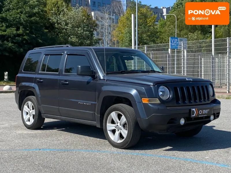 Jeep Patriot, 2013 р., Бензин, 150 тис. км, Позашляховик / Кросовер, Сірий, Львів AT-10401335 фото