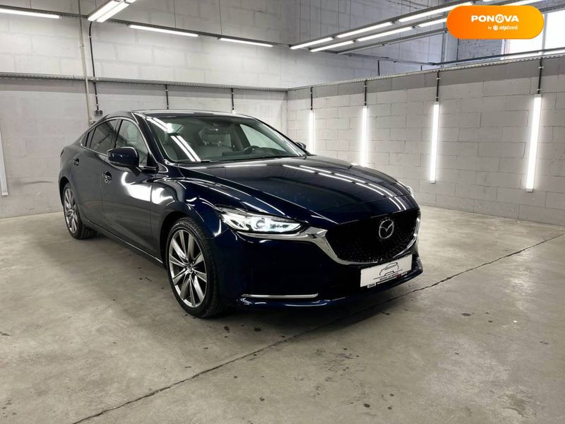 Mazda 6, 2020, Бензин, 2 л., 75 тис. км, Седан, Синій, Київ 107567 фото