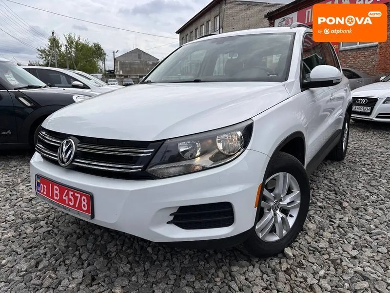 Volkswagen Tiguan, 2016 р., Бензин, 219 тис. км, Позашляховик / Кросовер, Білий, Сміла AT-10417121 фото