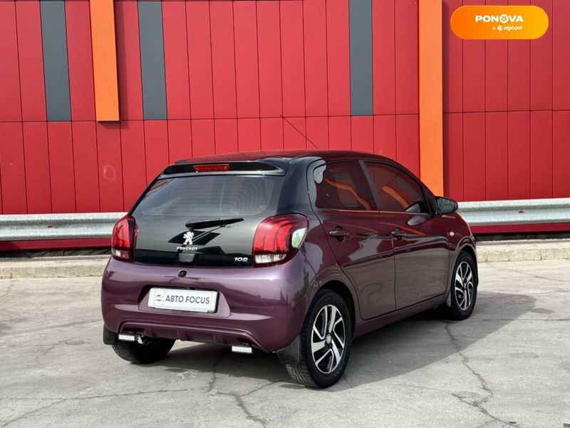 Peugeot 108, 2018, Бензин, 1 л., 65 тыс. км, Хетчбек, Фиолетовый, Киев 32765 фото