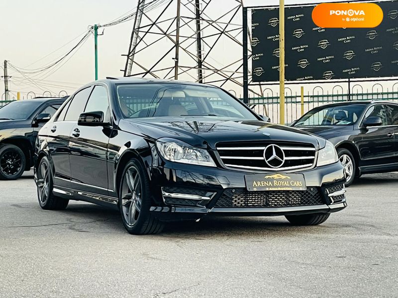 Mercedes-Benz C-Class, 2013, Бензин, 1.8 л., 168 тис. км, Седан, Чорний, Харків 109844 фото