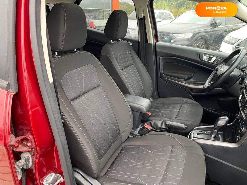 Ford EcoSport, 2019, Бензин, 2 л., 60 тис. км, Позашляховик / Кросовер, Червоний, Львів 10619 фото