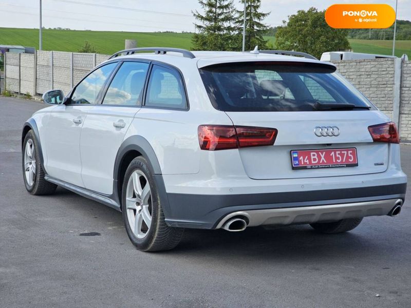 Audi A6 Allroad, 2018, Дизель, 3 л., 139 тыс. км, Универсал, Белый, Тернополь 47900 фото