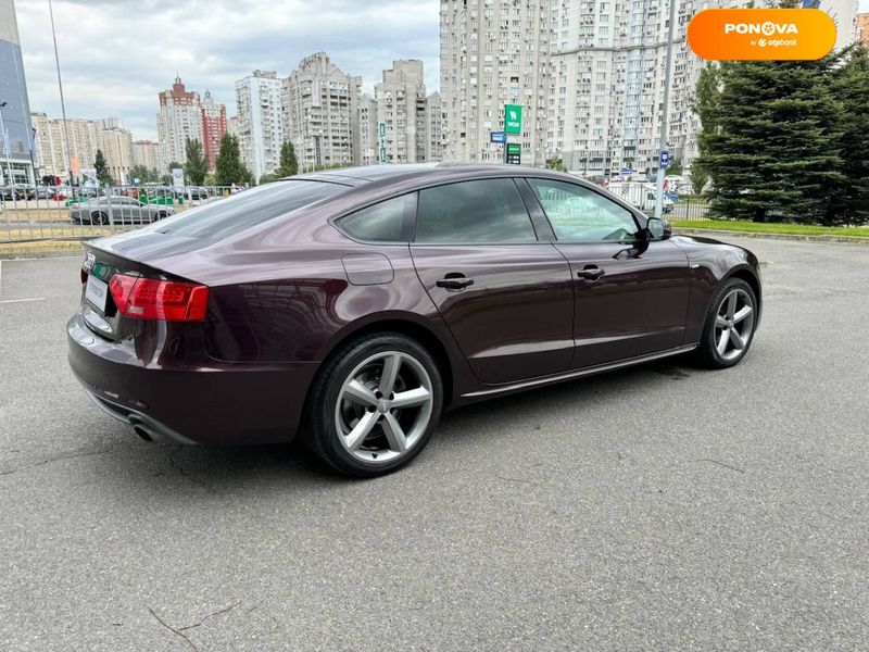 Audi A5 Sportback, 2013, Бензин, 1.8 л., 100 тыс. км, Лифтбек, Красный, Киев 46995 фото