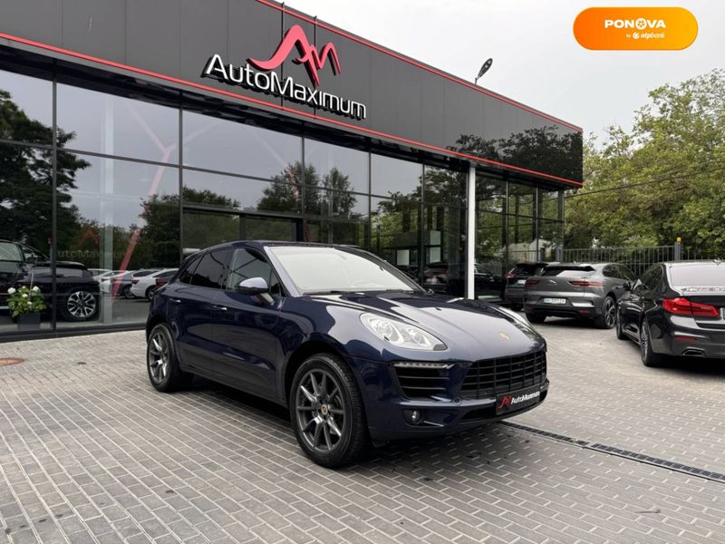 Porsche Macan, 2015, Бензин, 3 л., 91 тис. км, Позашляховик / Кросовер, Синій, Одеса 98487 фото