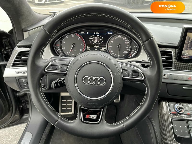 Audi S8, 2013, Бензин, 3.99 л., 168 тыс. км, Седан, Чорный, Киев 43255 фото