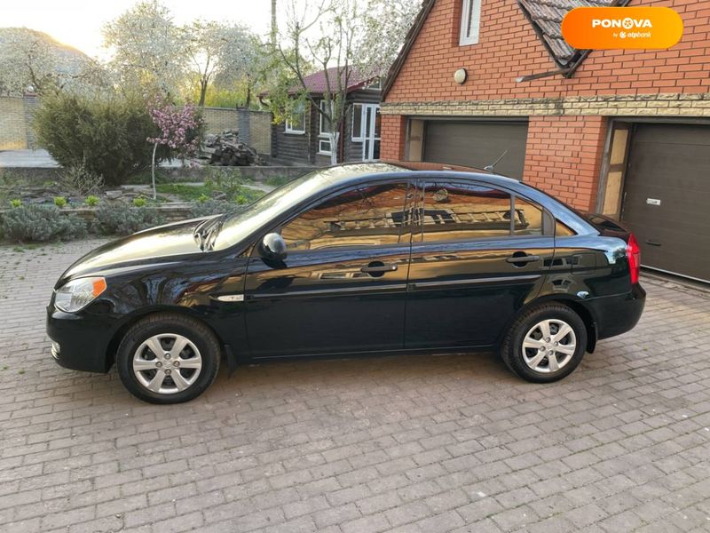 Hyundai Accent, 2008, Бензин, 1.4 л., 16 тис. км, Седан, Чорний, Вінниця Cars-Pr-66277 фото