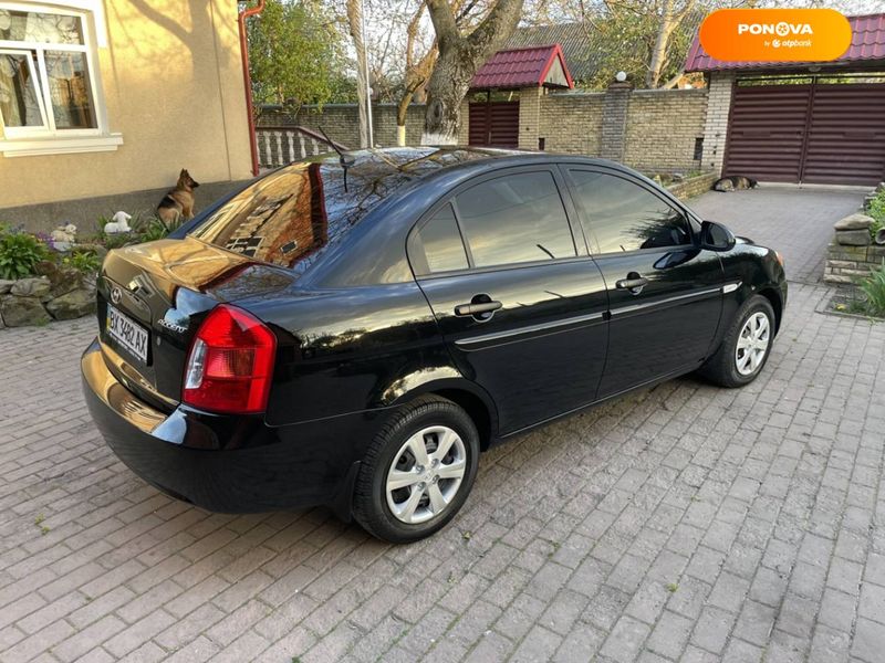 Hyundai Accent, 2008, Бензин, 1.4 л., 16 тис. км, Седан, Чорний, Вінниця Cars-Pr-66277 фото