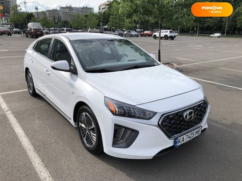 Hyundai Ioniq, 2020, Гибрид (PHEV), 1.58 л., 34 тыс. км, Лифтбек, Белый, Киев Cars-Pr-65257 фото