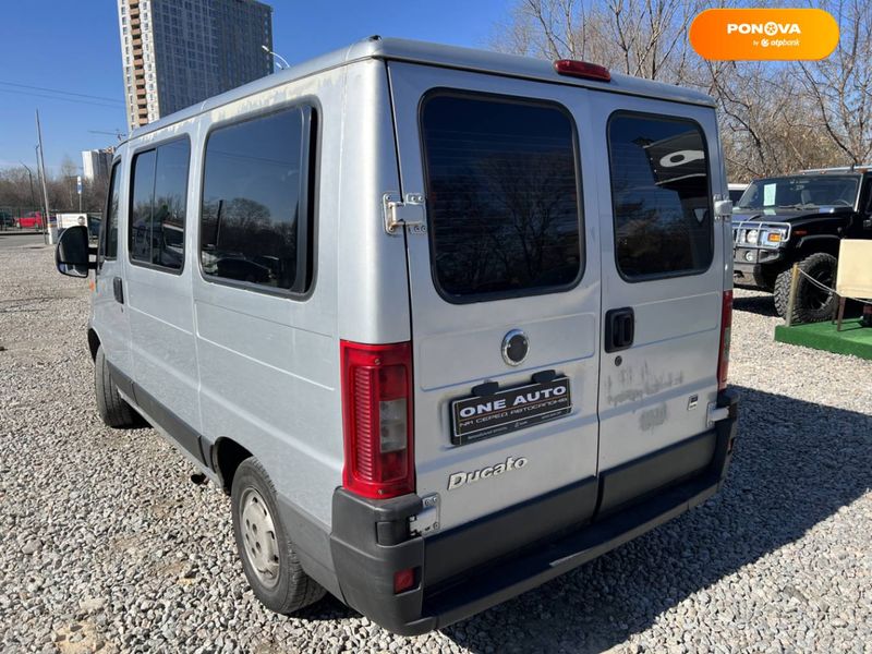 Fiat Ducato, 2006, Дизель, 2.3 л., 470 тис. км, Мікроавтобус, Сірий, Київ 102982 фото