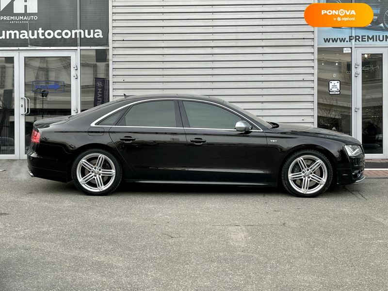 Audi S8, 2013, Бензин, 3.99 л., 168 тыс. км, Седан, Чорный, Киев 43255 фото