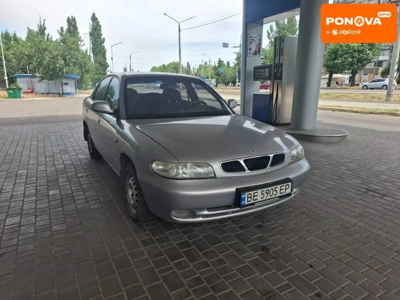 Daewoo Nubira, 1998 р., Бензин, 200 тис. км, Седан, Сірий, Миколаїв AT-10403196 фото