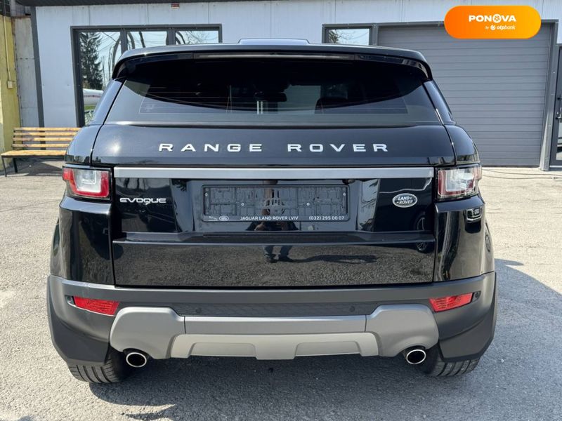 Land Rover Range Rover Evoque, 2016, Дизель, 2 л., 79 тыс. км, Внедорожник / Кроссовер, Чорный, Тернополь Cars-Pr-56885 фото