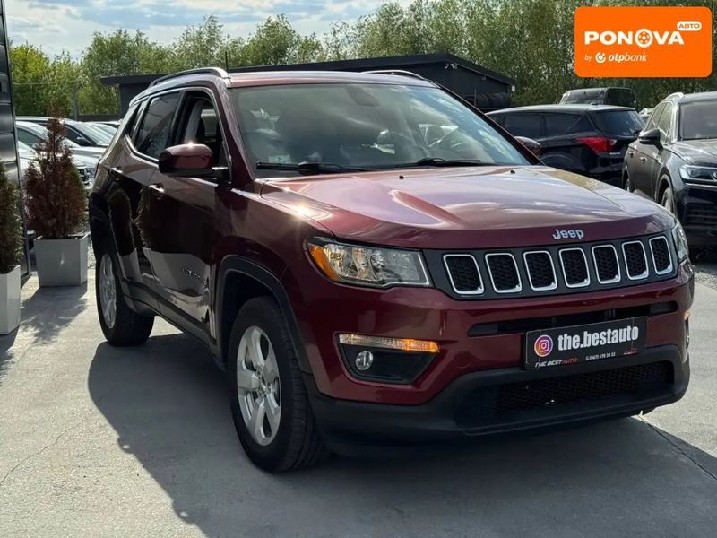 Jeep Compass, 2020 р., Бензин, 76 тис. км, Позашляховик / Кросовер, Червоний, Рівне AT-10417852 фото