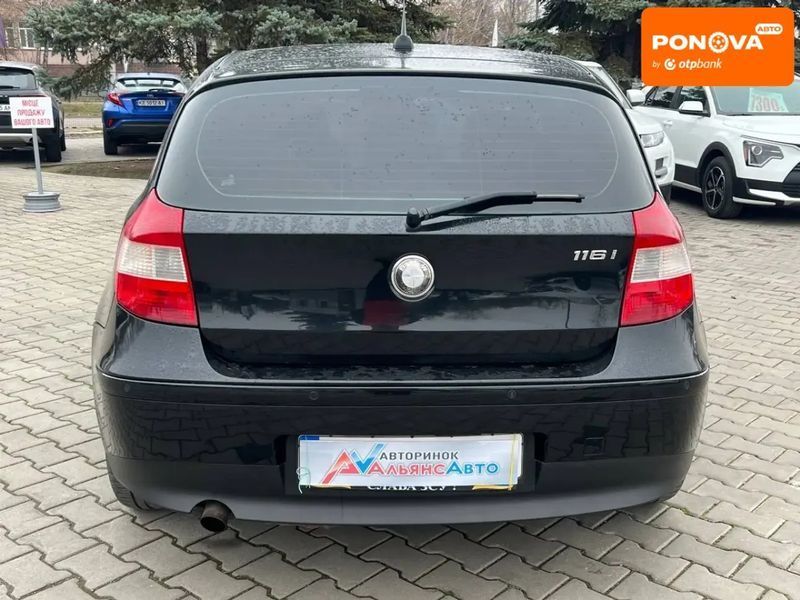 BMW 1 Series, 2005 г., Бензин, 250 тыс. км, Хетчбек, Чорный, Кривой Рог AT-10405546 фото