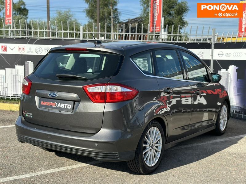 Ford C-Max, 2015, Гібрид (PHEV), 2 л., 107 тис. км, Мінівен, Сірий, Київ 97674 фото