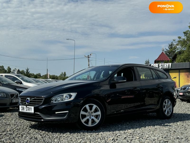 Volvo V60, 2014, Дизель, 1.6 л., 238 тис. км, Універсал, Чорний, Стрий 109373 фото