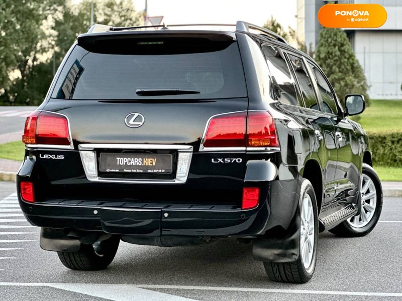 Lexus LX, 2008, Газ пропан-бутан / Бензин, 5.66 л., 139 тис. км, Позашляховик / Кросовер, Чорний, Київ 109803 фото