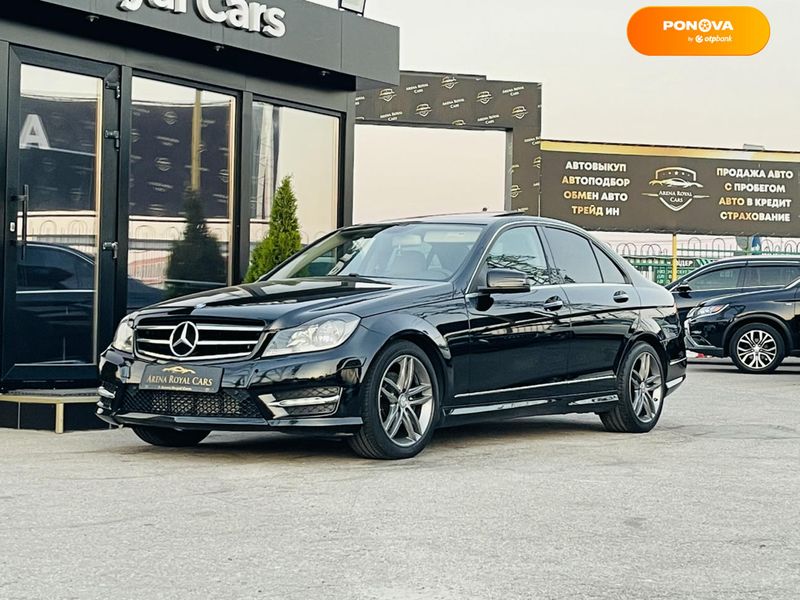 Mercedes-Benz C-Class, 2013, Бензин, 1.8 л., 168 тис. км, Седан, Чорний, Харків 109844 фото