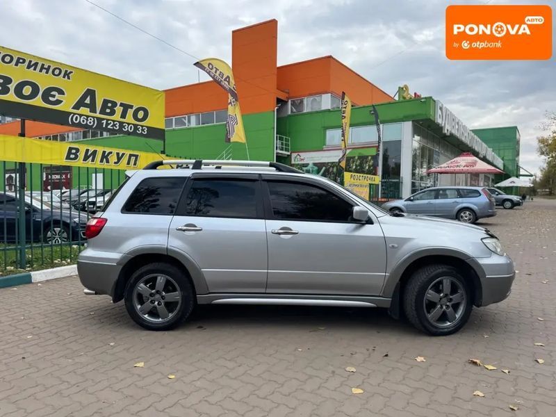 Mitsubishi Outlander, 2006 г., Газ пропан-бутан / Бензин, 230 тыс. км, Внедорожник / Кроссовер, Серый, Кривой Рог AT-10404477 фото