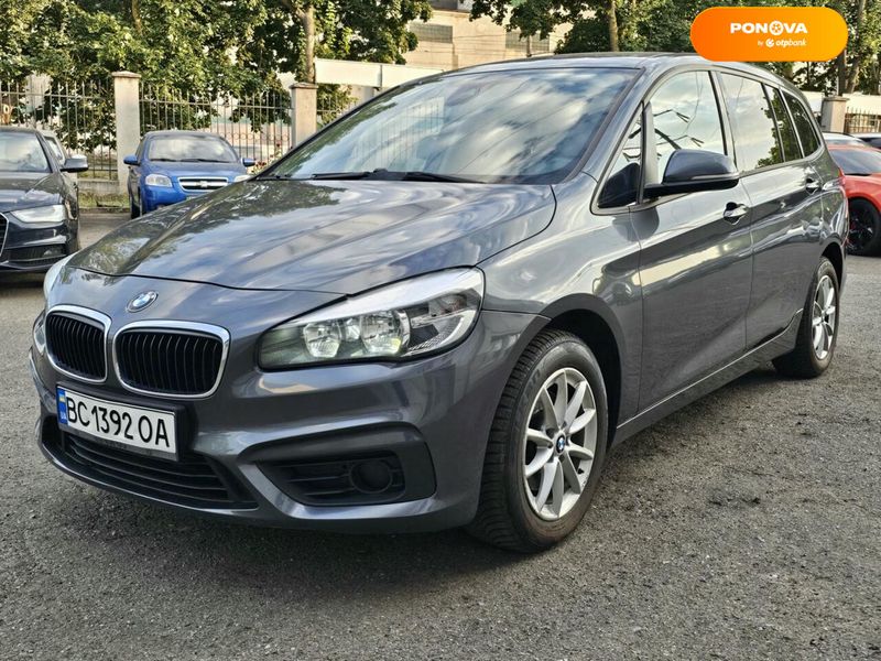 BMW 2 Series Gran Tourer, 2015, Дизель, 1.5 л., 221 тыс. км, Минивен, Серый, Одесса 107929 фото