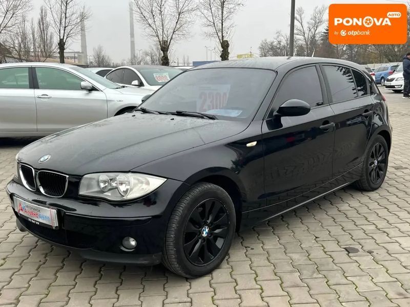 BMW 1 Series, 2005 г., Бензин, 250 тыс. км, Хетчбек, Чорный, Кривой Рог AT-10405546 фото