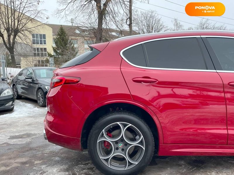 Alfa Romeo Stelvio, 2018, Бензин, 2 л., 64 тис. км, Позашляховик / Кросовер, Червоний, Вінниця 42753 фото