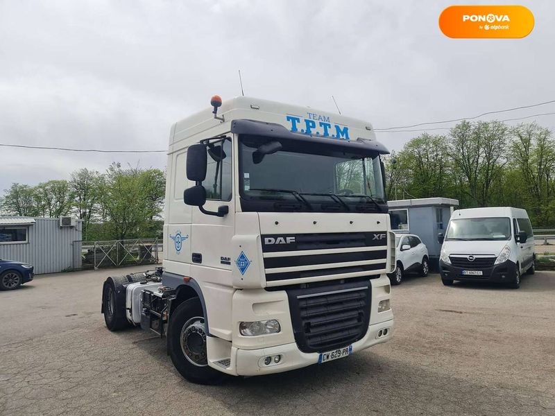 DAF XF 105, 2013, Дизель, 12.9 л., 692 тыс. км, Тягач, Белый, Винница 42661 фото