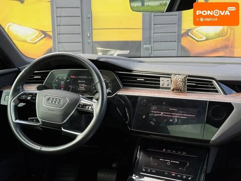 Audi e-tron, 2022 р., Електро, 80 тис. км, Позашляховик / Кросовер, Чорний, Стрий AT-10403318 фото