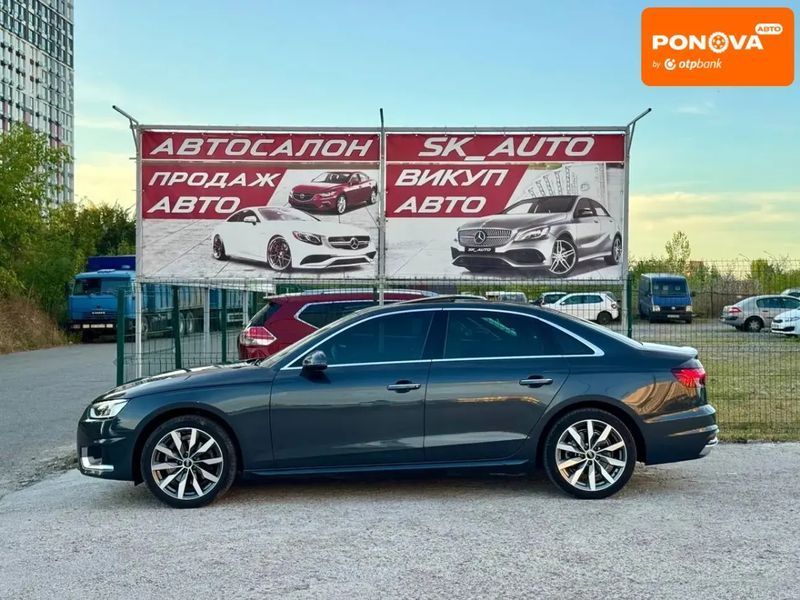 Audi A4, 2021 р., Бензин, 59 тис. км, Седан, Чорний, Київ AT-10427677 фото