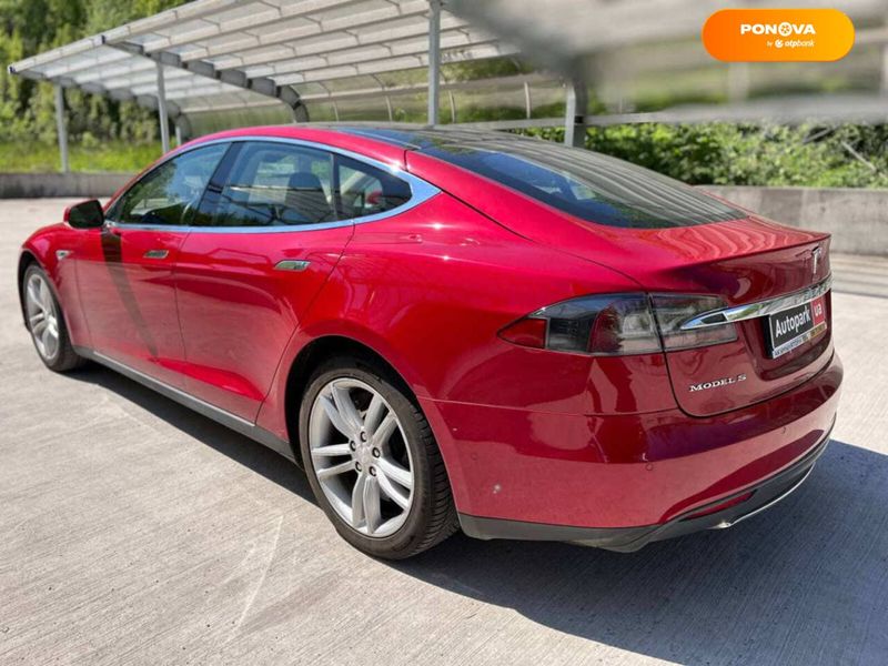 Tesla Model S, 2014, Електро, 194 тис. км, Ліфтбек, Червоний, Київ 38686 фото
