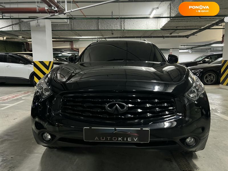 Infiniti FX 35, 2008, Бензин, 3.5 л., 225 тис. км, Позашляховик / Кросовер, Чорний, Київ 109858 фото