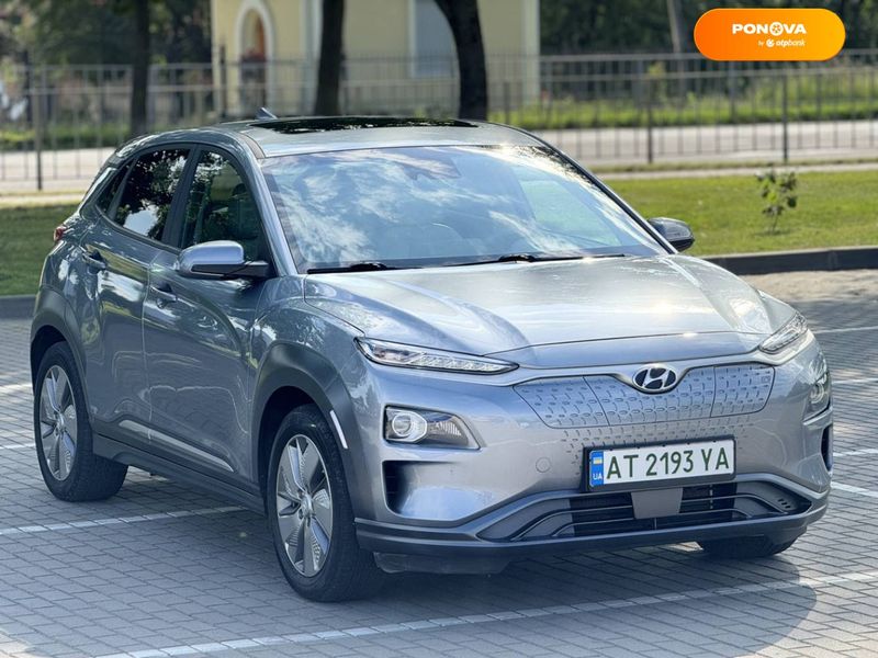 Hyundai Kona, 2020, Електро, 51 тыс. км, Внедорожник / Кроссовер, Серый, Коломыя Cars-Pr-58754 фото