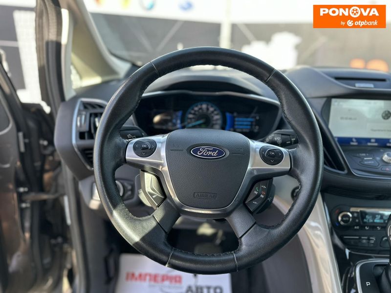 Ford C-Max, 2015, Гібрид (PHEV), 2 л., 107 тис. км, Мінівен, Сірий, Київ 97674 фото