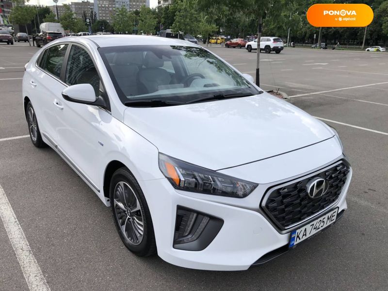 Hyundai Ioniq, 2020, Гибрид (PHEV), 1.58 л., 34 тыс. км, Лифтбек, Белый, Киев Cars-Pr-65257 фото