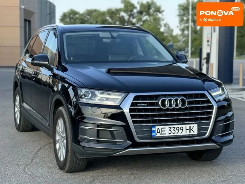 Audi Q7, 2016 р., Бензин, 204 тис. км, Позашляховик / Кросовер, Чорний, Дніпро (Дніпропетровськ) AT-10407731 фото