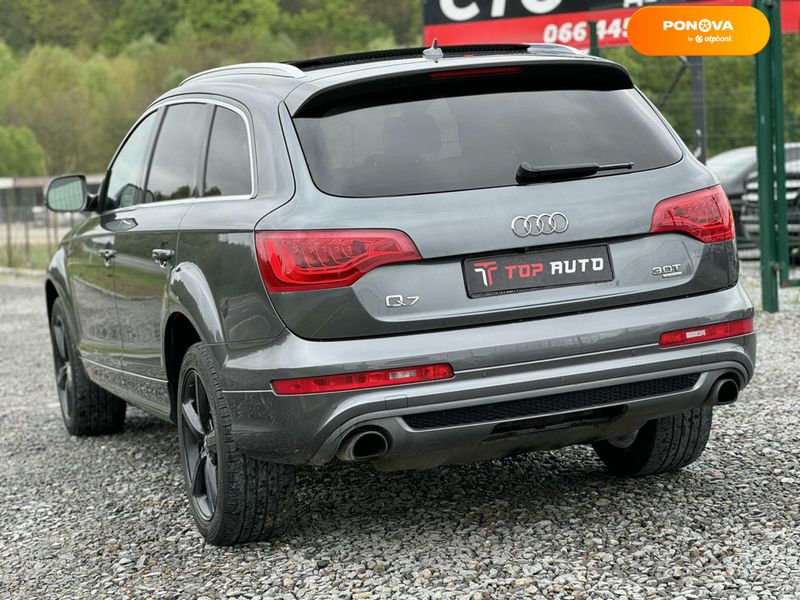 Audi Q7, 2015, Бензин, 3 л., 206 тис. км, Позашляховик / Кросовер, Сірий, Львів 111140 фото