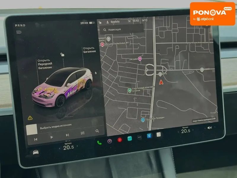 Tesla Model Y, 2023 р., Електро, 40 тис. км, Позашляховик / Кросовер, Чорний, Дніпро (Дніпропетровськ) AT-10414954 фото