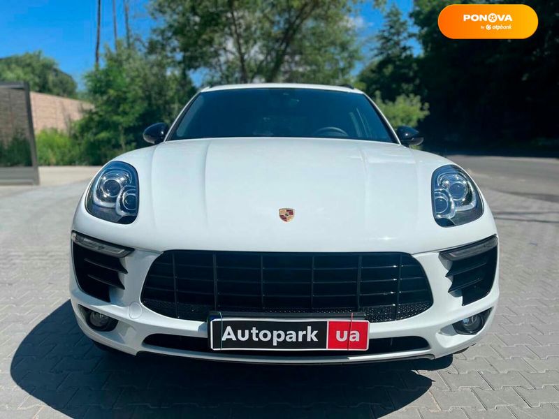 Porsche Macan, 2018, Бензин, 2 л., 82 тис. км, Позашляховик / Кросовер, Білий, Київ 97982 фото