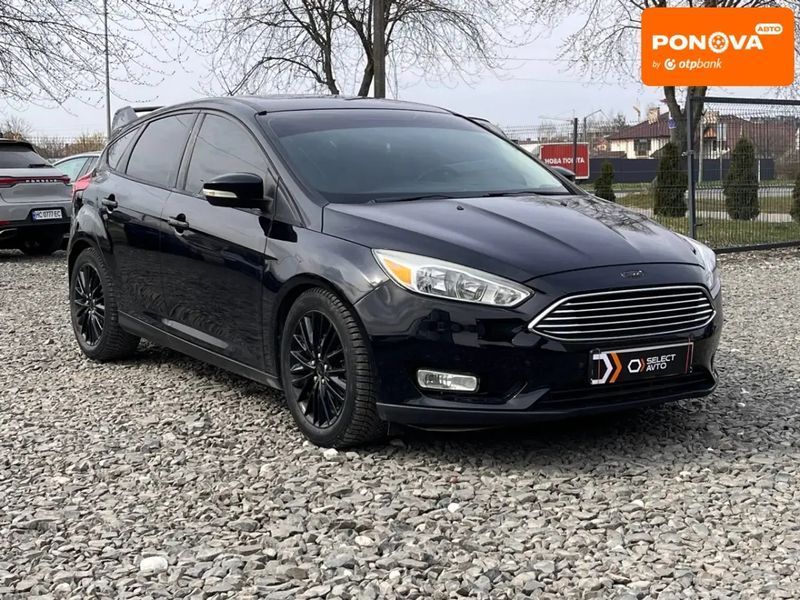 Ford Focus, 2017 г., Бензин, 102 тыс. км, Хетчбек, Чорный, Львов AT-10413011 фото