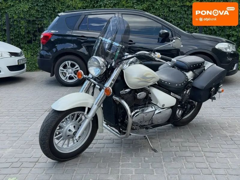 Suzuki Intruder 400 Classic, 2005 р., Бензин, 40 тис. км, Мотоцикл Чоппер, Білий, Дніпро (Дніпропетровськ) AT-10418763 фото