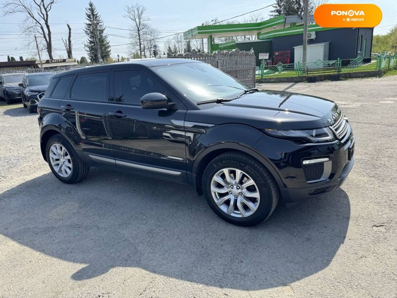 Land Rover Range Rover Evoque, 2016, Дизель, 2 л., 79 тыс. км, Внедорожник / Кроссовер, Чорный, Тернополь Cars-Pr-56885 фото