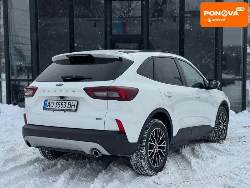 Ford Escape, 2023 р., Гібрид (PHEV), 22 тис. км, Позашляховик / Кросовер, Білий, Львів AT-10408363 фото