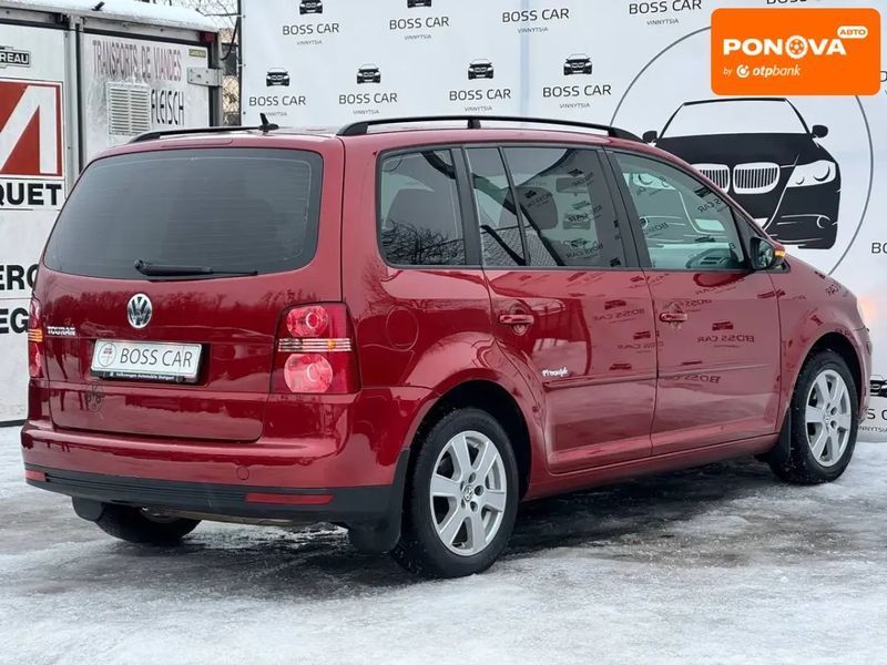 Volkswagen Touran, 2009 р., Бензин, 179 тис. км, Універсал, Червоний, Вінниця AT-10408180 фото
