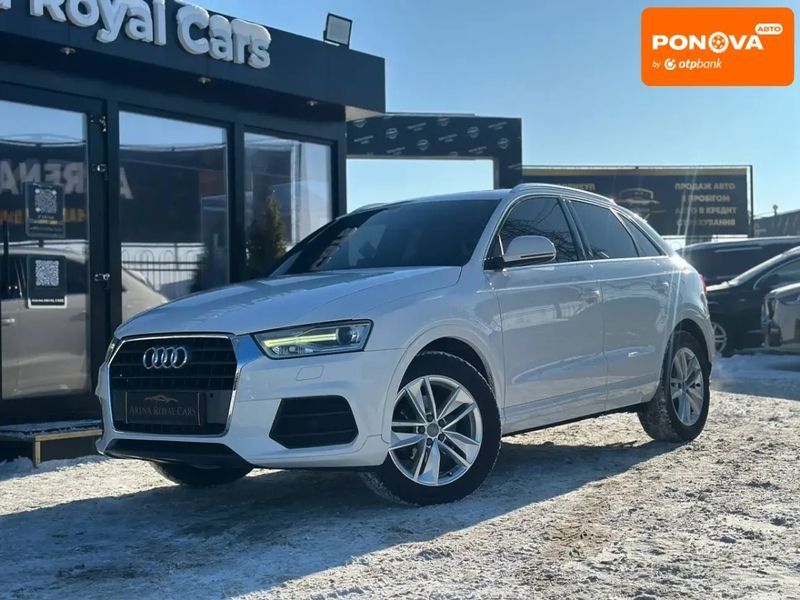 Audi Q3, 2015 р., Бензин, 137 тис. км, Позашляховик / Кросовер, Білий, Харків AT-10409108 фото