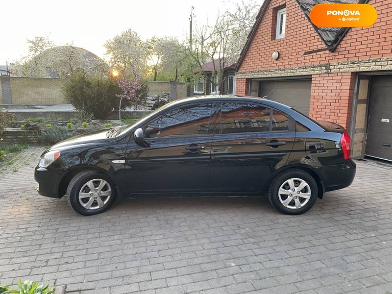 Hyundai Accent, 2008, Бензин, 1.4 л., 16 тис. км, Седан, Чорний, Вінниця Cars-Pr-66277 фото