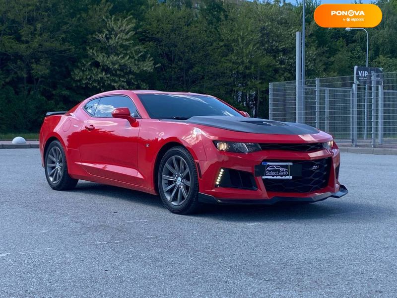 Chevrolet Camaro, 2017, Бензин, 2 л., 114 тыс. км, Купе, Красный, Львов 44180 фото