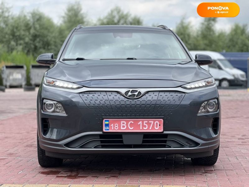 Hyundai Kona Electric, 2019, Електро, 160 тис. км, Позашляховик / Кросовер, Сірий, Рівне 103371 фото