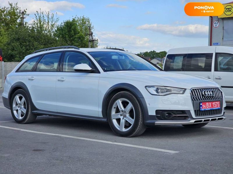 Audi A6 Allroad, 2018, Дизель, 3 л., 139 тыс. км, Универсал, Белый, Тернополь 47900 фото