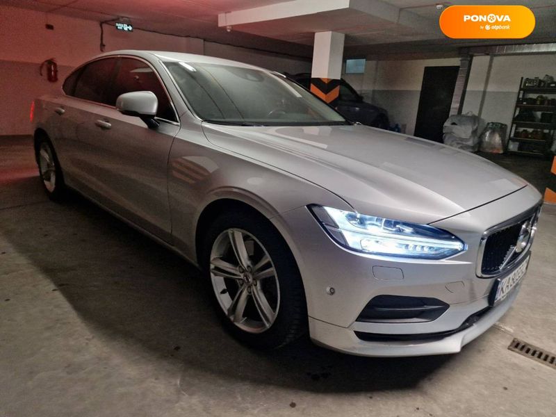 Volvo S90, 2017, Бензин, 2 л., 109 тыс. км, Седан, Серый, Киев Cars-Pr-58924 фото